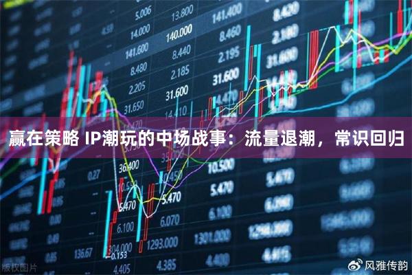赢在策略 IP潮玩的中场战事：流量退潮，常识回归